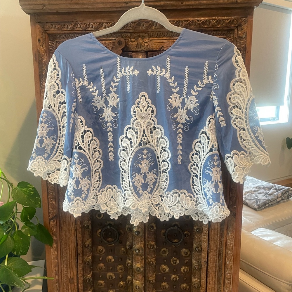 Anthropologie Dolce Vita Crop Top